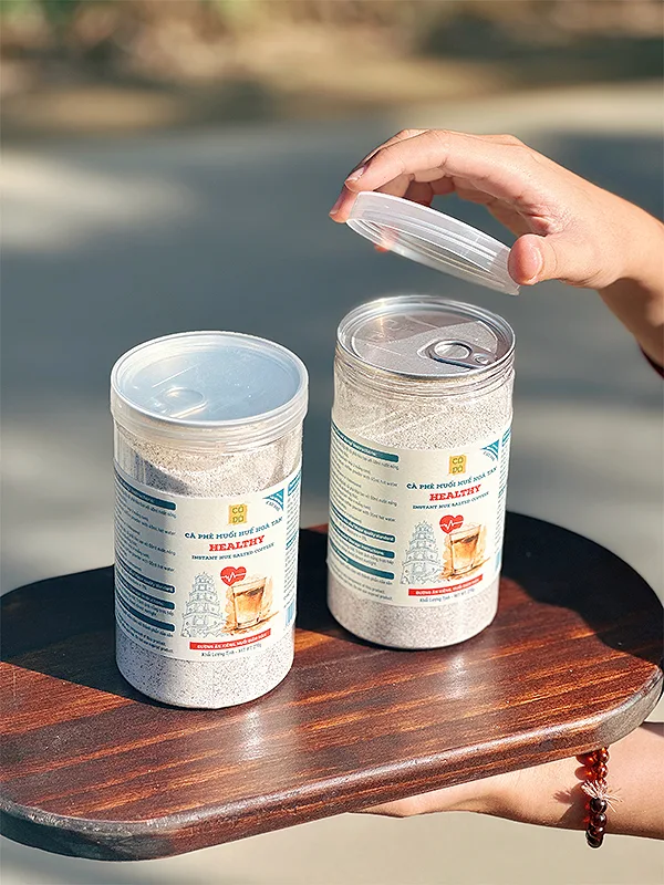 Hũ 270g Cà Phê Muối Huế Hoà Tan Healthy
